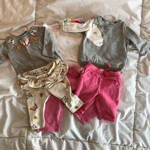 Carter’s infant outfit trio